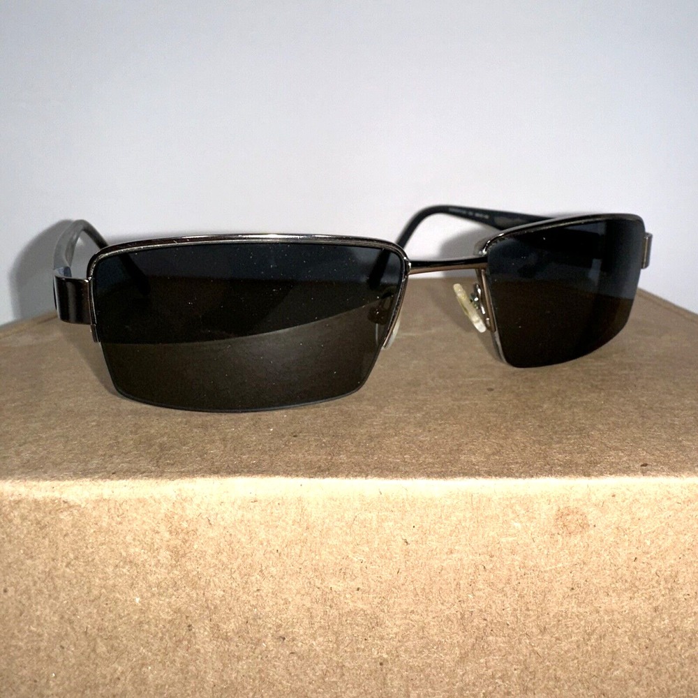 HTF Columbia Eyeglasses Burnside 300 C02 Blue Rectangular Frames Only 56[]19 140